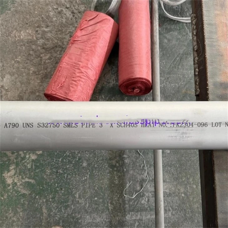 ASTM A790 UNS S32750 Super Duplex Steel Pipe For Oil And Gas